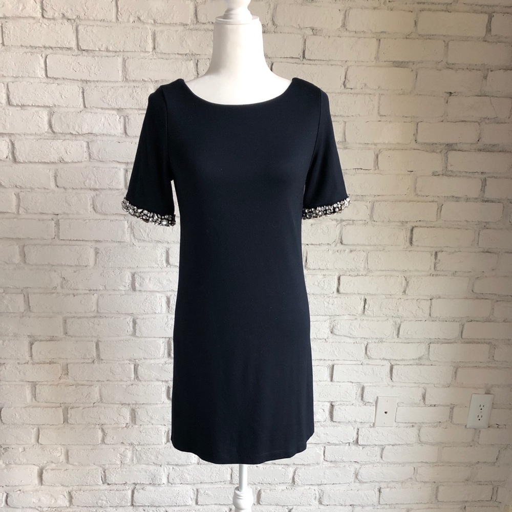 Philosophy XS Navy & Crystal Dress